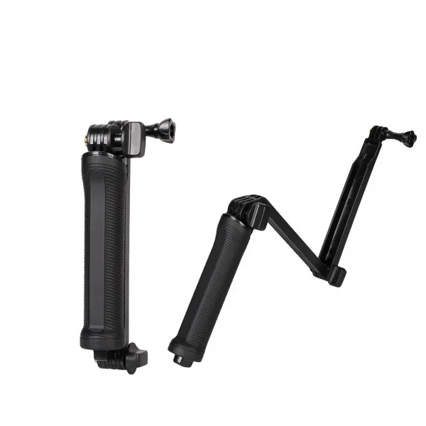 3 v 1 Monopod s statívom a držiakom na selfie - Čierna H31111