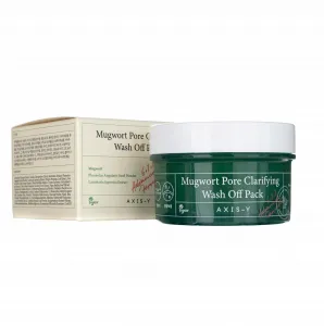 AXIS-Y 6+1+1 Advanced Formula Mugwort Pore Clarifying Wash Off Pack hĺbkovo čistiaca maska s upokojujúcim účinkom 100 ml