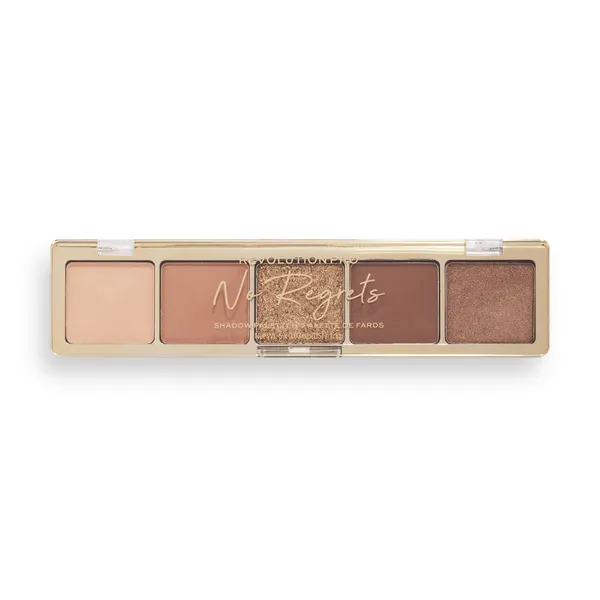 Revolution PRO Glam paletka očných tieňov odtieň No Regrets Soft Nude 5,5 g