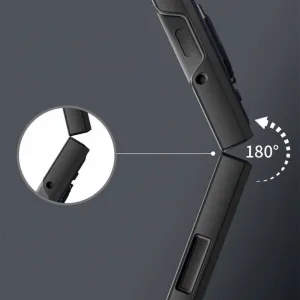 MG Hybrid Armor Camshield kryt na Samsung Galaxy Z Flip 5, čierny
