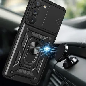 Hybrid Armor Camshield pre Samsung Galaxy A14 5G - Čierna H24900