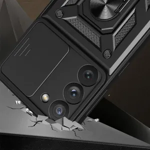 Hybrid Armor Camshield pre Samsung Galaxy A14 5G - Čierna H24900