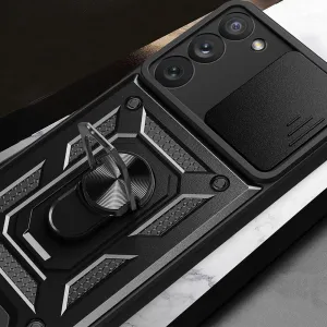 Hybrid Armor Camshield pre Samsung Galaxy A14 5G - Čierna H24900