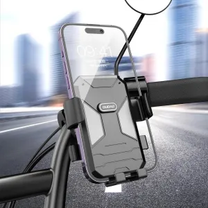Dudao F7C držiak na mobil na bicykel / motocykel, čierny