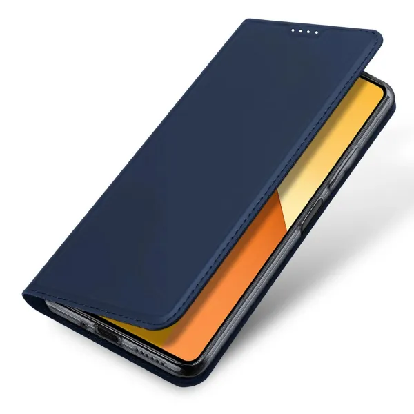 Dux Ducis Skin Pro knižkové puzdro na Xiaomi Redmi Note 13 5G, modré
