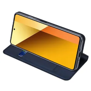 Dux Ducis Skin Pro knižkové puzdro na Xiaomi Redmi Note 13 5G, modré