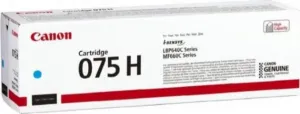 toner CANON CRG-075H cyan i-SENSYS MF644Cdw/667Cdw, LBP646Cdw/647Cdw (2500 str.)