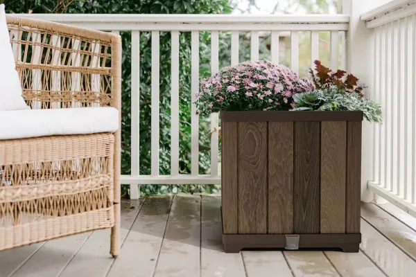 KETER Záhradný kvetináč DECO RIGHT PLANTER