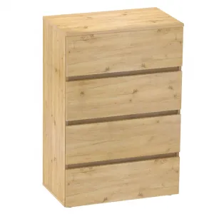 Komoda PARMAD, remeselne spracovaný dub