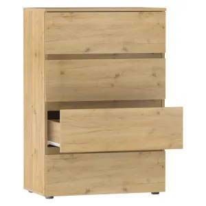 Komoda PARMAD, remeselne spracovaný dub