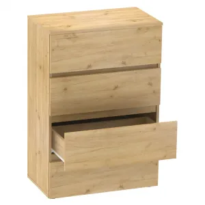 Komoda PARMAD, remeselne spracovaný dub
