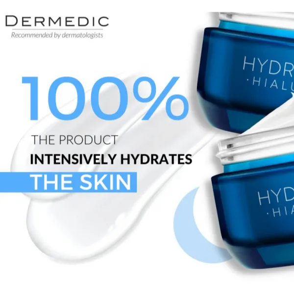 Dermedic Hydrain3 Hialuro omladzujúci nočný krém proti vráskam 50 ml