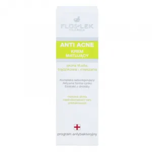 FlosLek Pharma Anti Acne zmatňujúci krém pre mastnú a zmiešanú pleť 50 ml