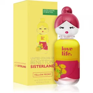 Benetton Sisterland Yellow Peony toaletná voda pre ženy 80 ml