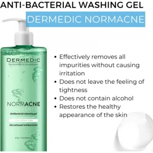 Dermedic Normacne čistiaci gél pre zmiešanú až mastnú pokožku 500 ml