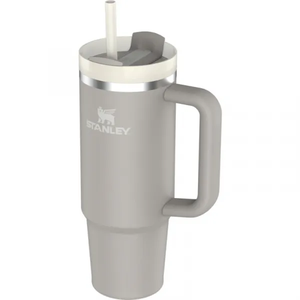 Stanley Quencher H2.O FlowState™ Tumbler tumbler z nehrdzavejúcej ocele s rúrkou stredný Ash 890 ml