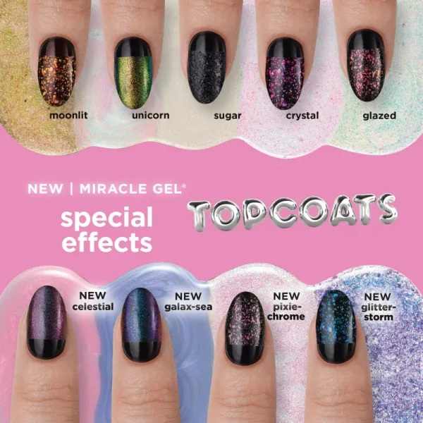 Sally Hansen Miracle Gel™ gélový lak na nechty bez použitia UV/LED lampy odtieň Unicorn 14.7 ml