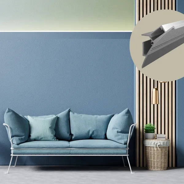 LED lišta WALL-ELEGANT Dĺžka: 2m, Typ krytky: Bez krytky