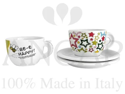 Ancap Cappuccino set Bee Happy