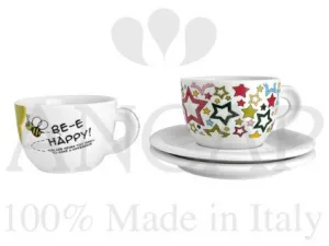 Ancap Cappuccino set Bee Happy