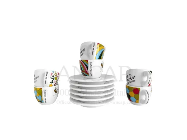 Ancap Espresso set Bee Happy