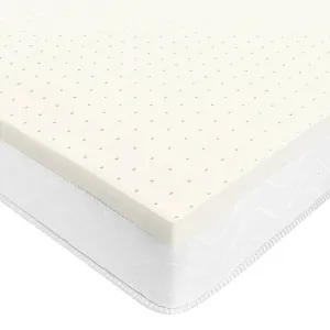 Latexový vrchný matrac pre optimálnu ventiláciu