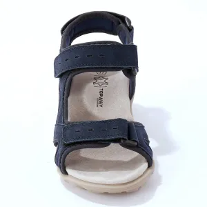 Kožené športové sandále na suchý zips
