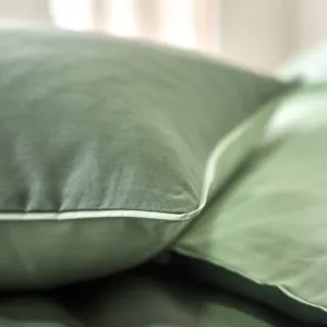 Bavlnené dvojfarebná posteľná bielizeň