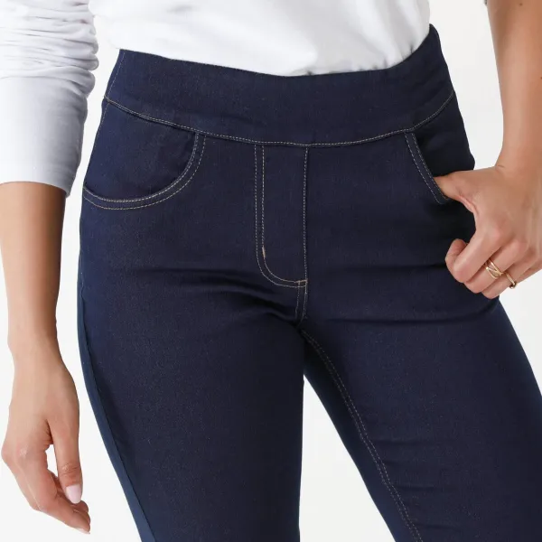 Bootcut džínsy pre vyššiu postavu