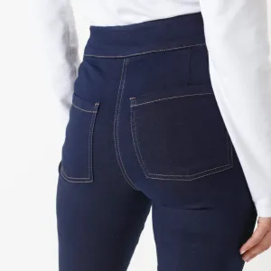 Bootcut džínsy pre vyššiu postavu