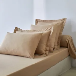 Bavlnená jednofarebná napínacia plachta zn. Colombine® s hĺbkou rohov 32 cm