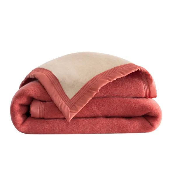Dvojfarebná vlnená prikrývka 600g/m2