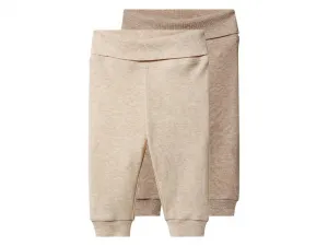 lupilu® Detské tepláky pre bábätká, 2 kusy