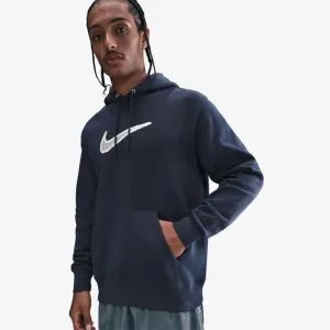 Pánska mikina s kapucňou NIKE M NK CLUB BB HDY NEO VARSITY OBSIDIAN OBSIDIAN BLACK