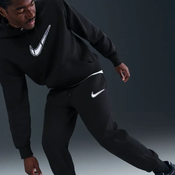 Pánske tepláky NIKE M NK CLUB BB JGGR NEO VARSITY BLACK BLACK BLACK