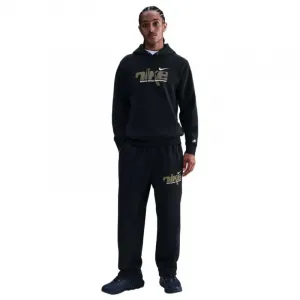 Pánska mikina s kapucňou NIKE M NK CLUB BB PO HDY SWSH SPORT BLACK METALLIC GOLD