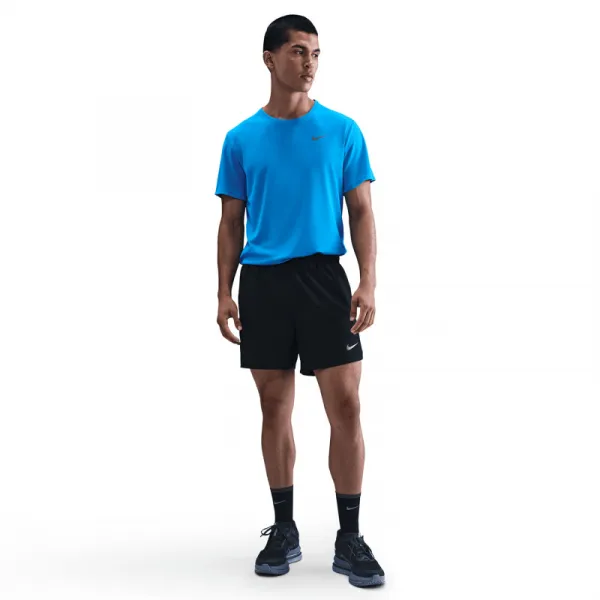 Pánske bežecké tričko s krátkym rukávom NIKE M NK DF UV MILER SS BLUE HERO REFLECTIVE SILV