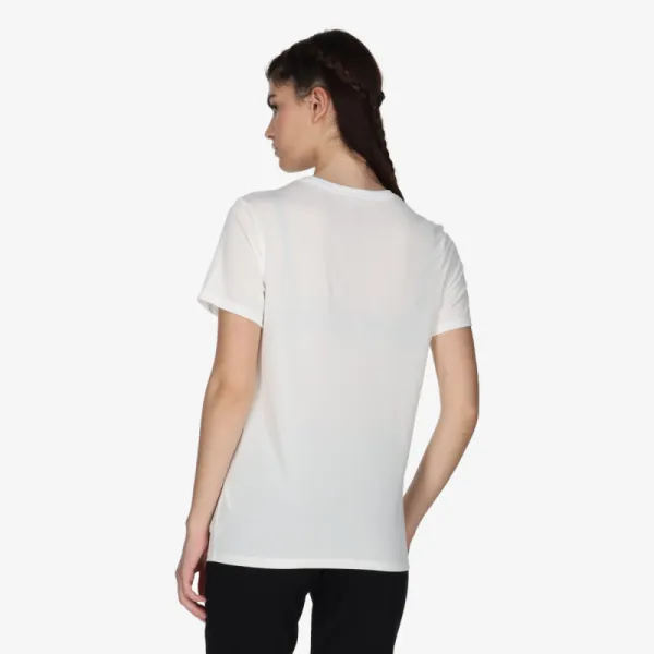 Dámske tréningové tričko s krátkym rukávom NIKE W NK DF TEE RLGND HBR WHITE BLACK
