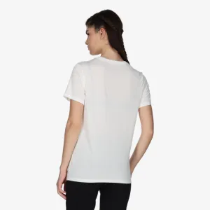Dámske tréningové tričko s krátkym rukávom NIKE W NK DF TEE RLGND HBR WHITE BLACK