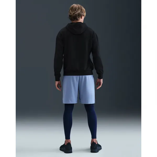 Pánska tréningová mikina s kapucňou NIKE M NP DF NPT MIDLAYER HOODIE BLACK WHITE