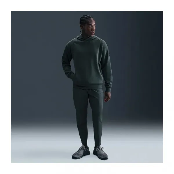 Pánska tréningová mikina s kapucňou NIKE PRO M NP DF NPT MIDLAYER HOODIE SEAWEED BLACK