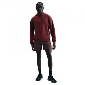 Pánska tréningová mikina s kapucňou NIKE PRO M NP DF NPT MIDLAYER HOODIE DARK TEAM RED BLACK