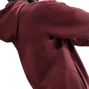 Pánska tréningová mikina s kapucňou NIKE PRO M NP DF NPT MIDLAYER HOODIE DARK TEAM RED BLACK