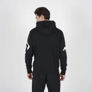 Pánska mikina s kapucňou NIKE M NK CLUB BB GX HDY NEO VAR BLACK WHITE
