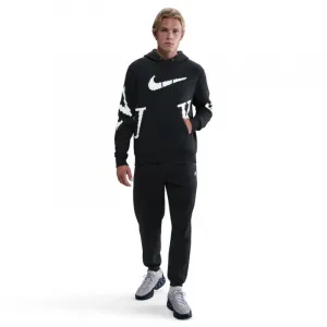 Pánska mikina s kapucňou NIKE M NK CLUB BB GX HDY NEO VAR BLACK WHITE