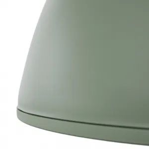 Taburet, zelená, plast, ABRAM