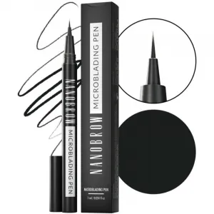Nanobrow Microblading Pen Precízna vodeodolná linka na obočie odtieň Espresso 1 ml