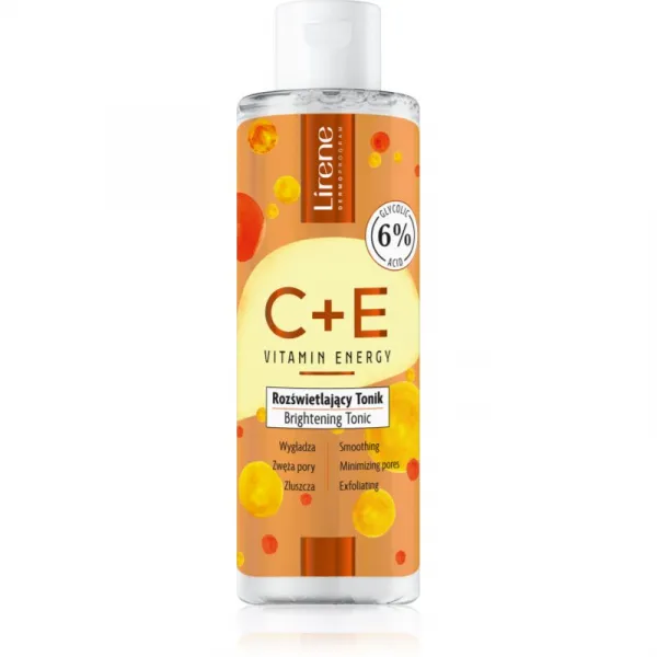 Lirene Vitamin Energy C+E rozjasňujúce tonikum 200 ml