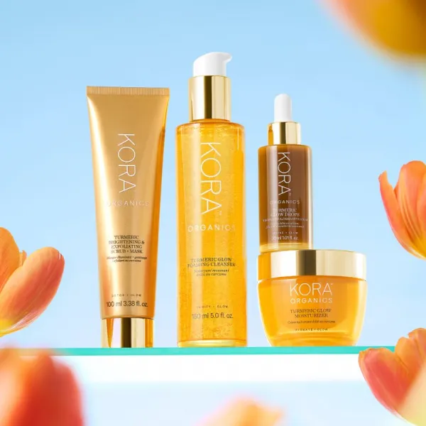 KORA Organics Turmeric Glow Drops rozjasňujúce sérum s niacínamidom 30 ml