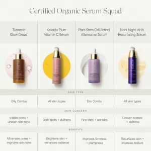 KORA Organics Turmeric Glow Drops rozjasňujúce sérum s niacínamidom 30 ml